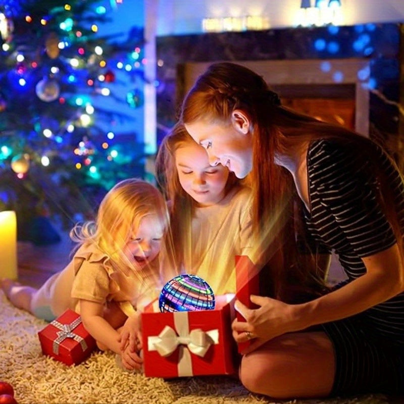 Magic Floating Spinning LED Flying Ball Toy (Mixed Colors)