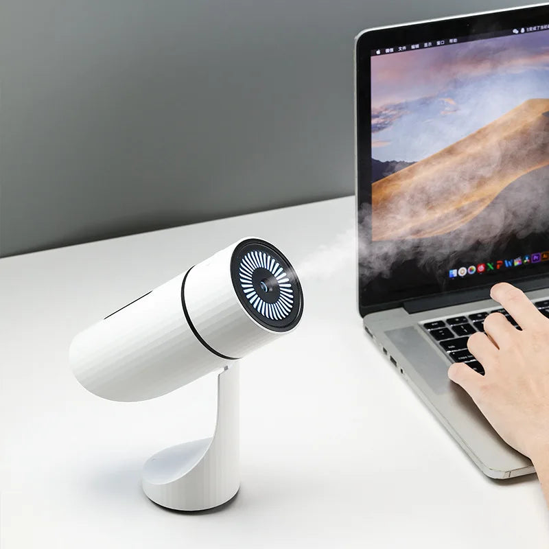 260ML Wireless Ultrasonic Air Humidifier - Quiet Mist Diffuser