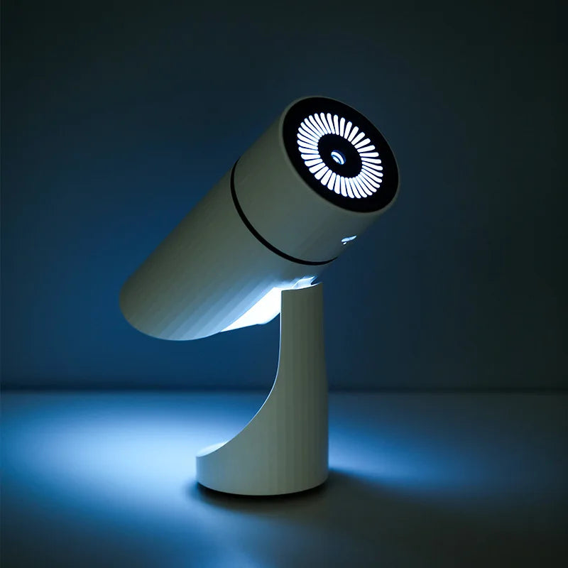 260ML Wireless Ultrasonic Air Humidifier - Quiet Mist Diffuser