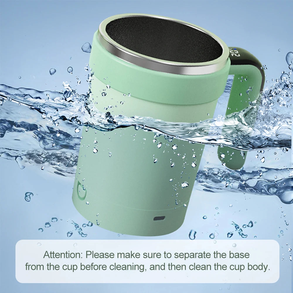 Rechargeable Automatic Magnetic Coffee Stirring Mug