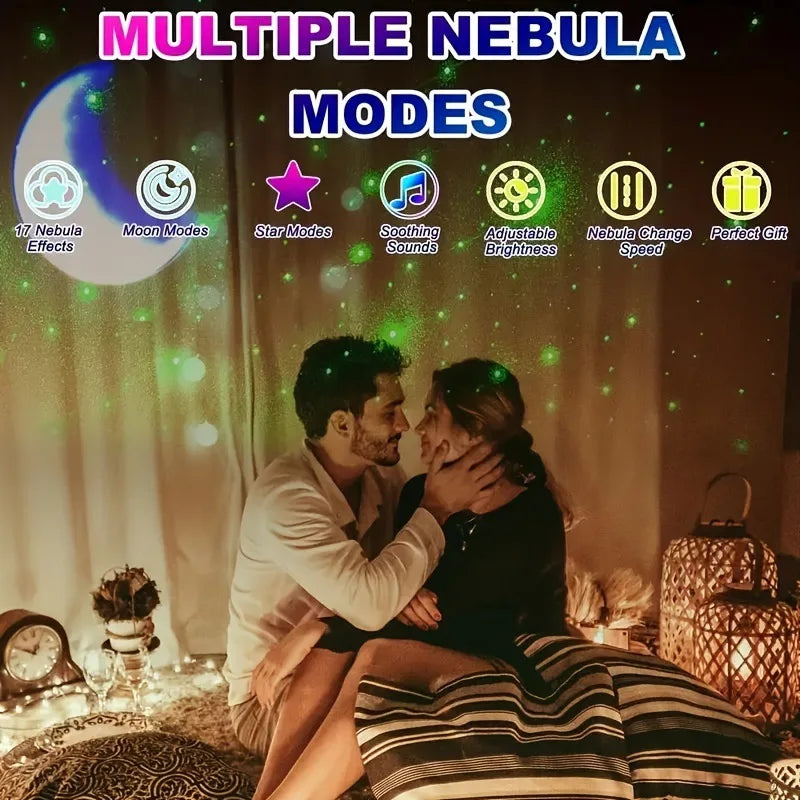 Astronaut Star Galaxy Projector Night Light