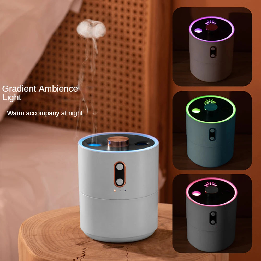 Intelligent Flame Volcano Humidifier & Aroma Diffuser