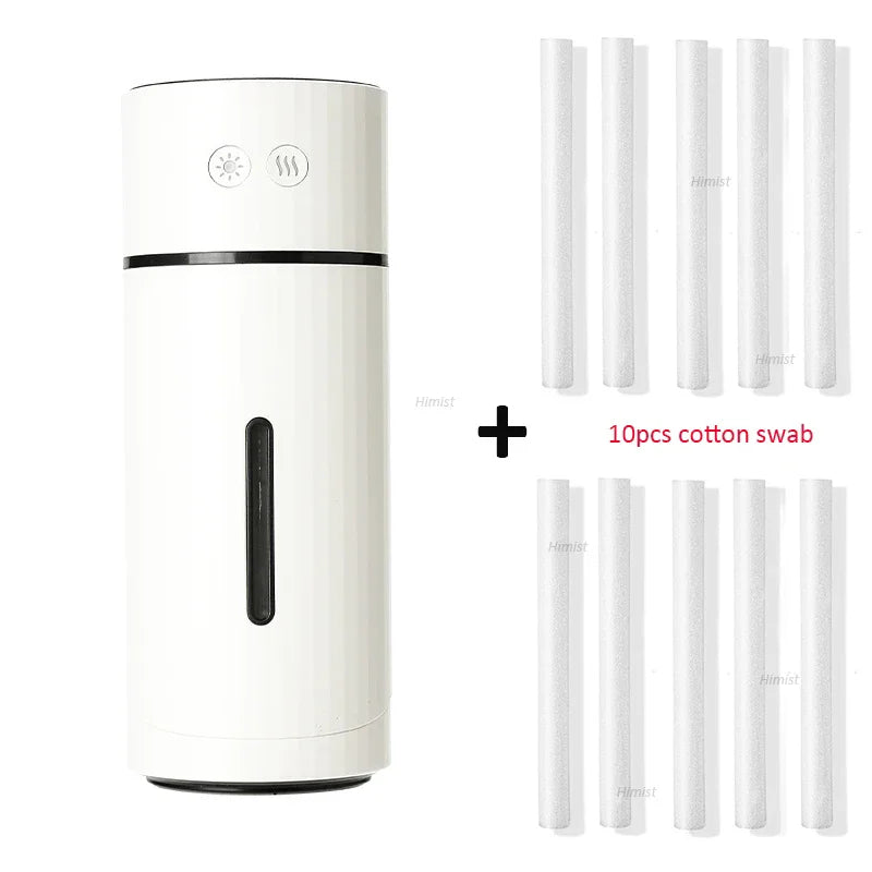 260ML Wireless Ultrasonic Air Humidifier - Quiet Mist Diffuser