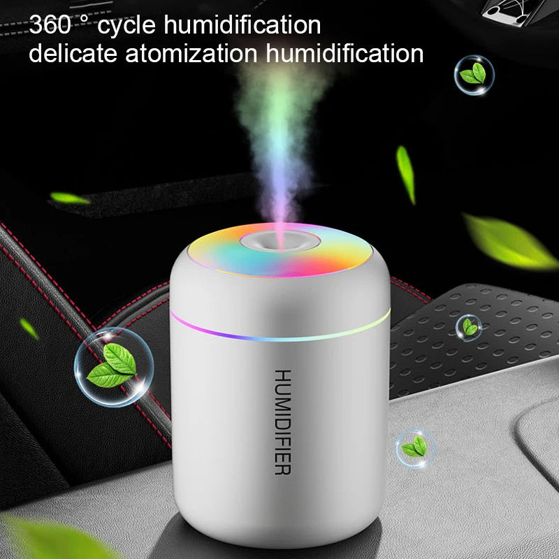 Mini 180ML USB Humidifier & Essential Oil Diffuser 