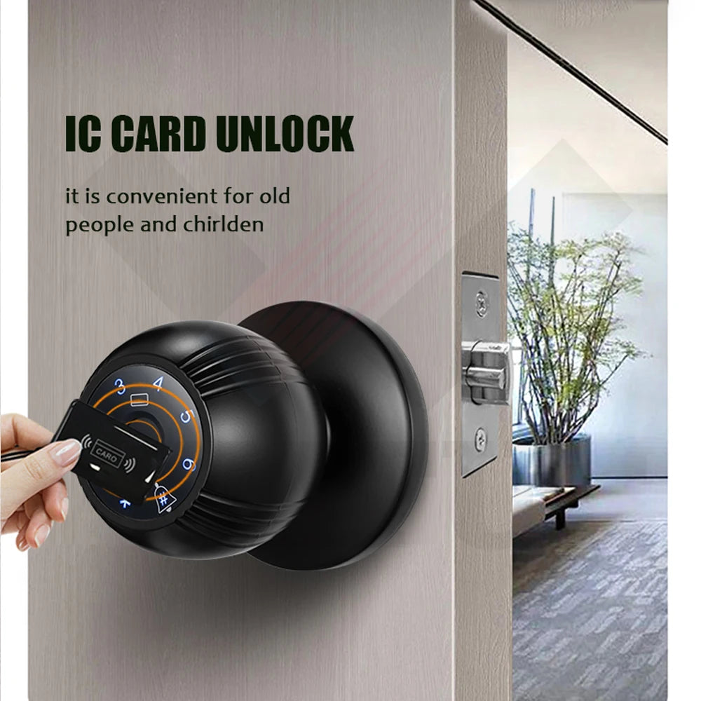 TUYA Smart Biometric Fingerprint Door Knob Lock