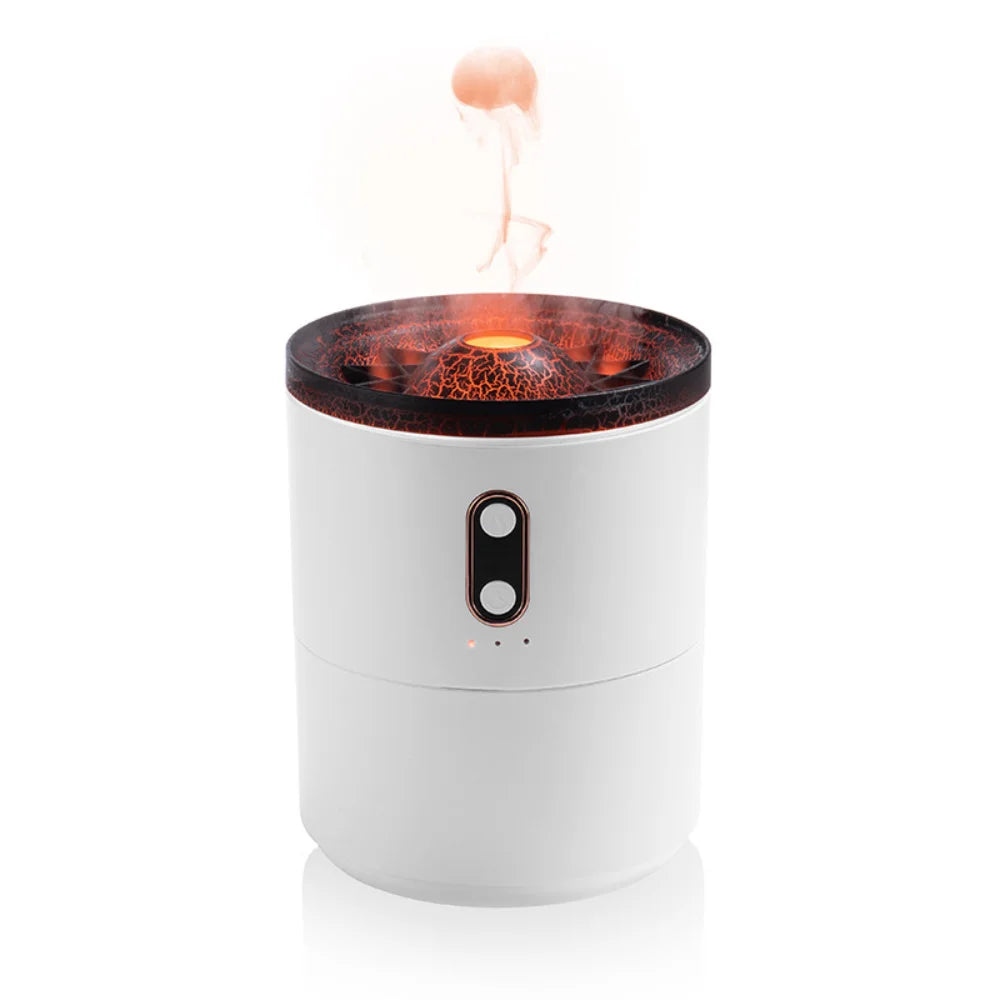 Intelligent Flame Volcano Humidifier & Aroma Diffuser