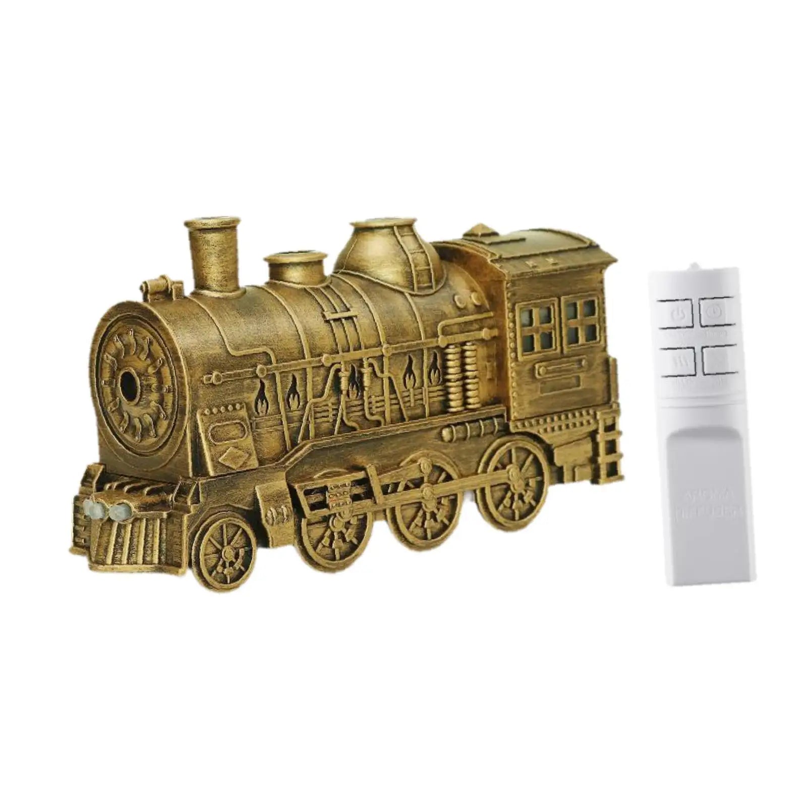 Steam Train Essential Oil Diffuser EU Plug LED 300ml Portable Air Humidifier