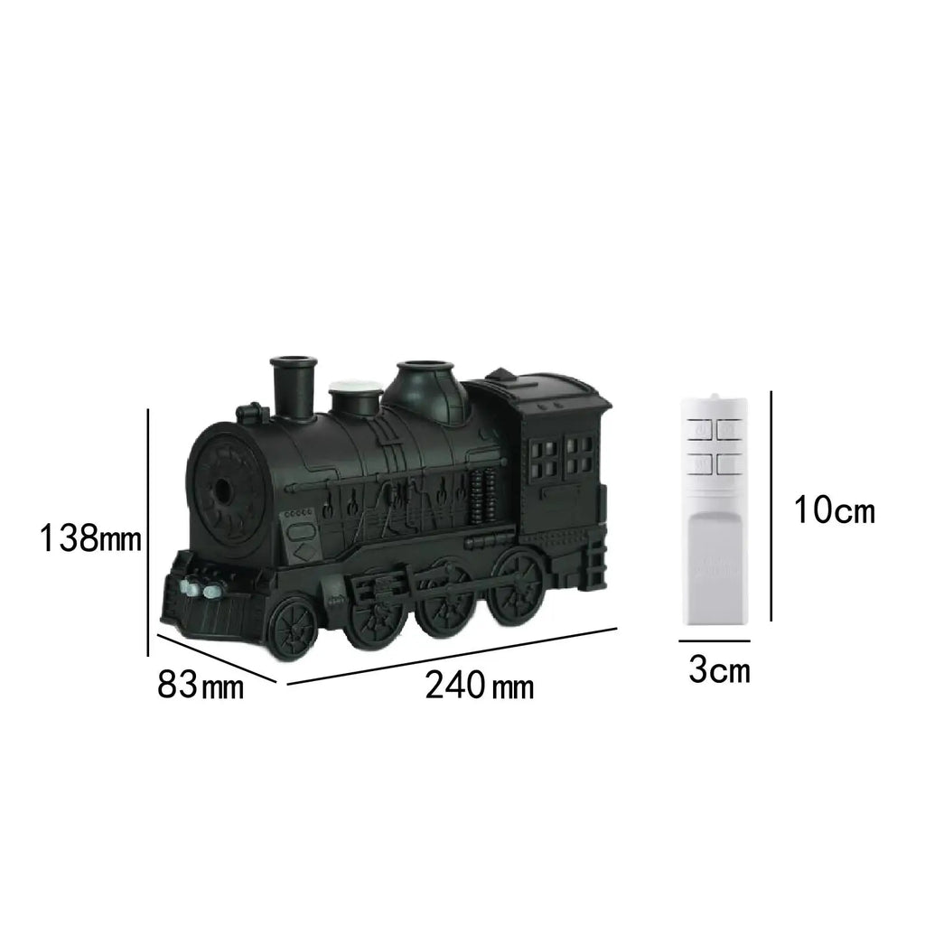 Steam Train Essential Oil Diffuser EU Plug LED 300ml Portable Air Humidifier