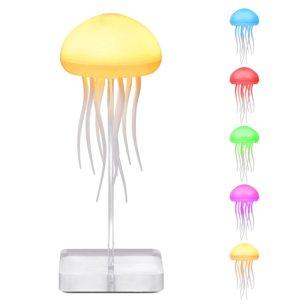 Jellyfish Lamp RGB Night Light with Touch Sensor