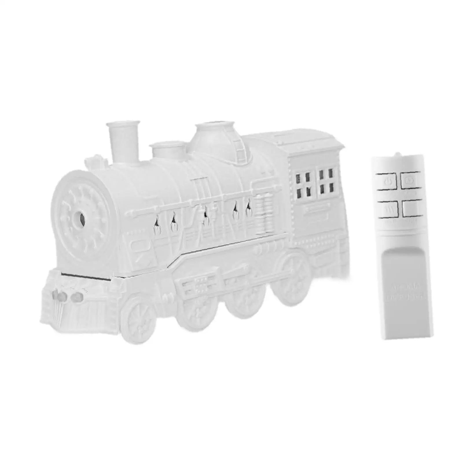 Steam Train Essential Oil Diffuser EU Plug LED 300ml Portable Air Humidifier