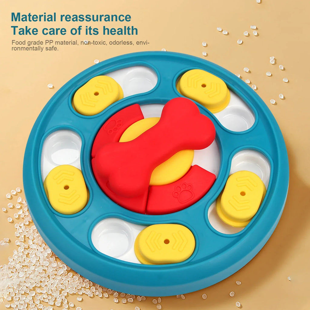 Pet Dog Slow Feeder Bowl Fun Non Slip Anti-Gulping Slower Food Feeding Dishes Eco Dog Bowl for Large Medium Small Dogs Puppy