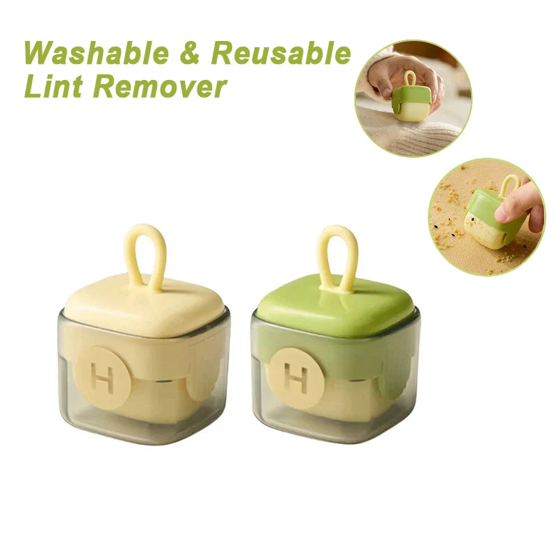 Portable Mini Washable Lint Roller for Pet Hair Dust