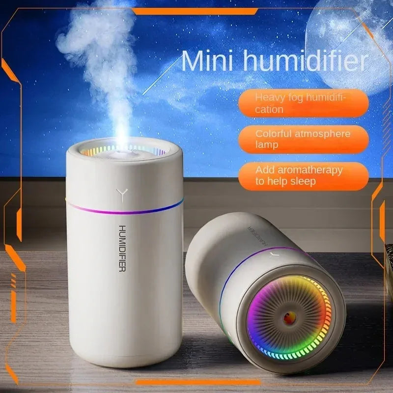 280ML Colorful Silent Air Humidifier & Aroma Diffuser