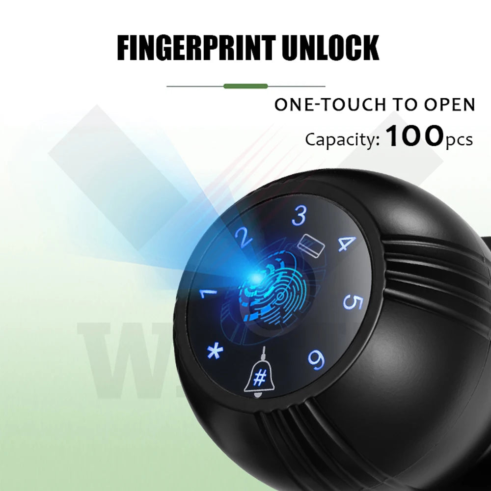 TUYA Smart Biometric Fingerprint Door Knob Lock