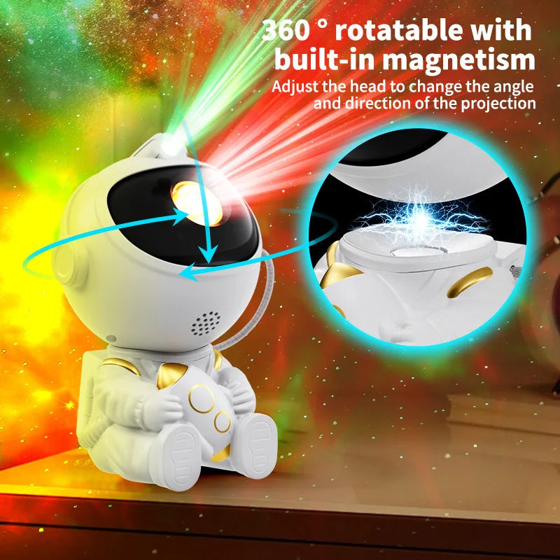Astronaut Outer Space LED String Lights (2M)