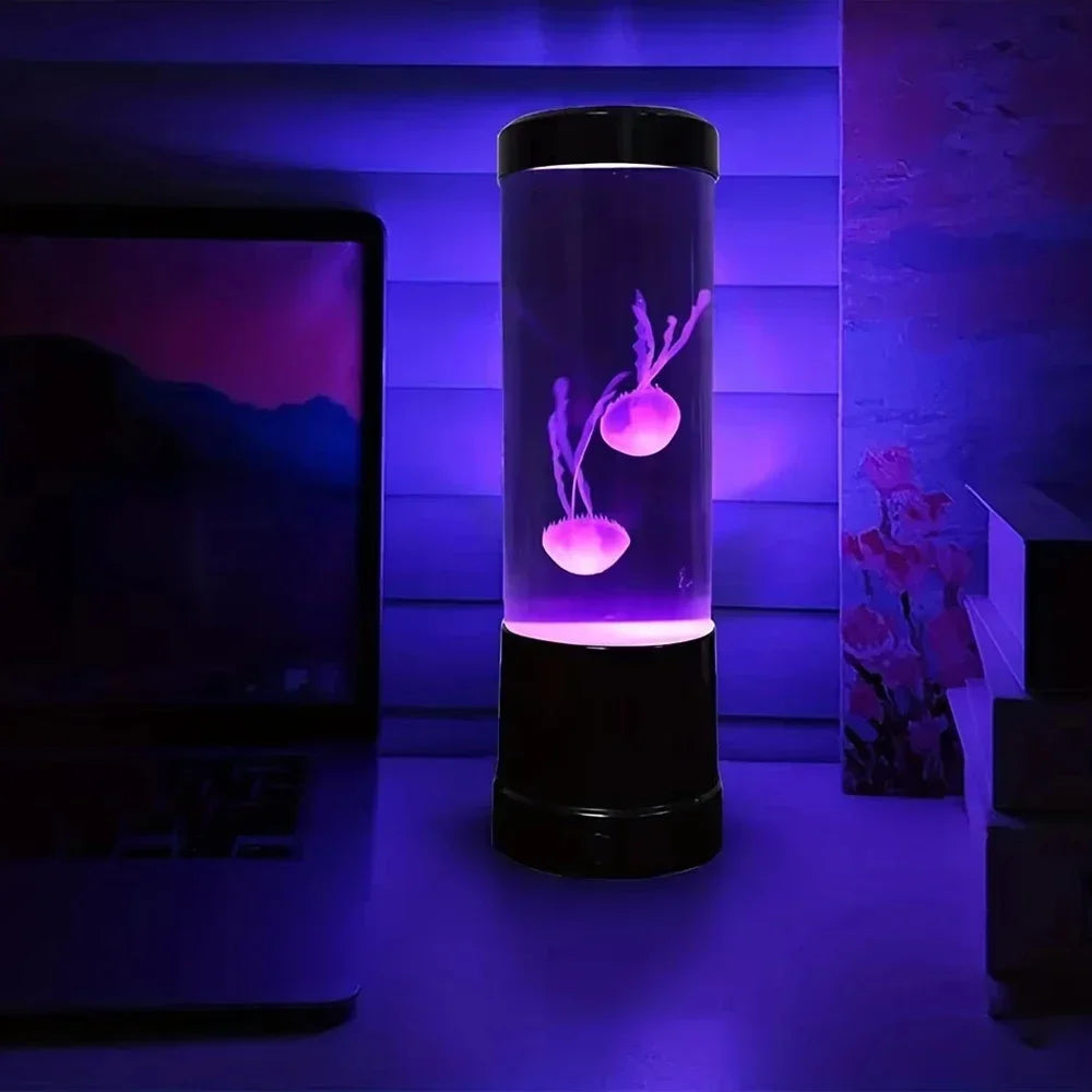 Color Changing Jellyfish Aquarium LED Lamp