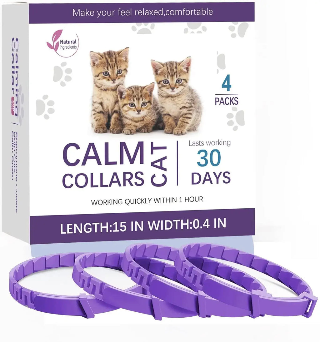 Adjustable Calming Collar for Dogs & Cats (Anxiety Relief)