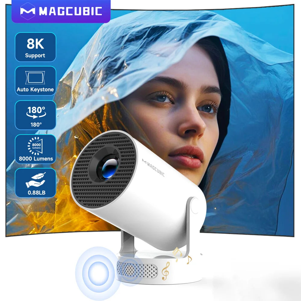 Magcubic HY300 Pro 8K Portable Smart Projector