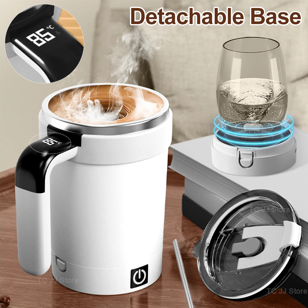 Rechargeable Automatic Magnetic Coffee Stirring Mug