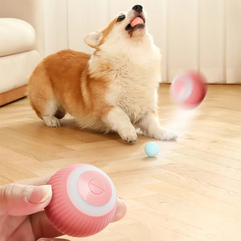 Smart Electric Rolling Puppy Ball Toy for Dogs