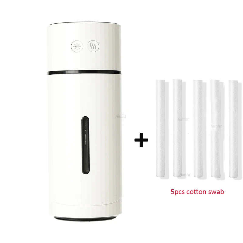 260ML Wireless Ultrasonic Air Humidifier - Quiet Mist Diffuser