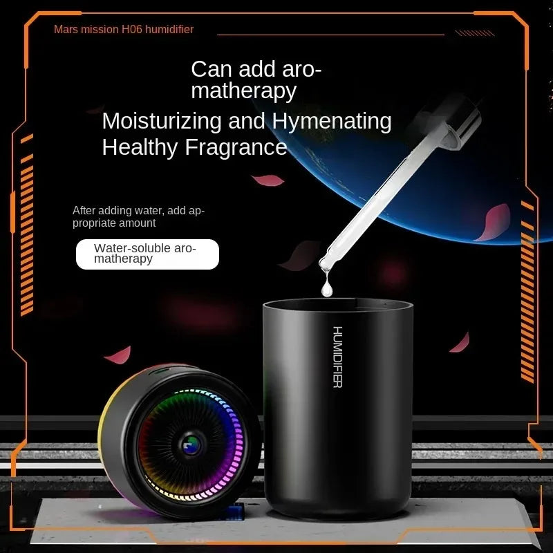280ML Colorful Silent Air Humidifier & Aroma Diffuser