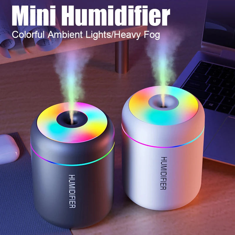 Mini 180ML USB Humidifier & Essential Oil Diffuser