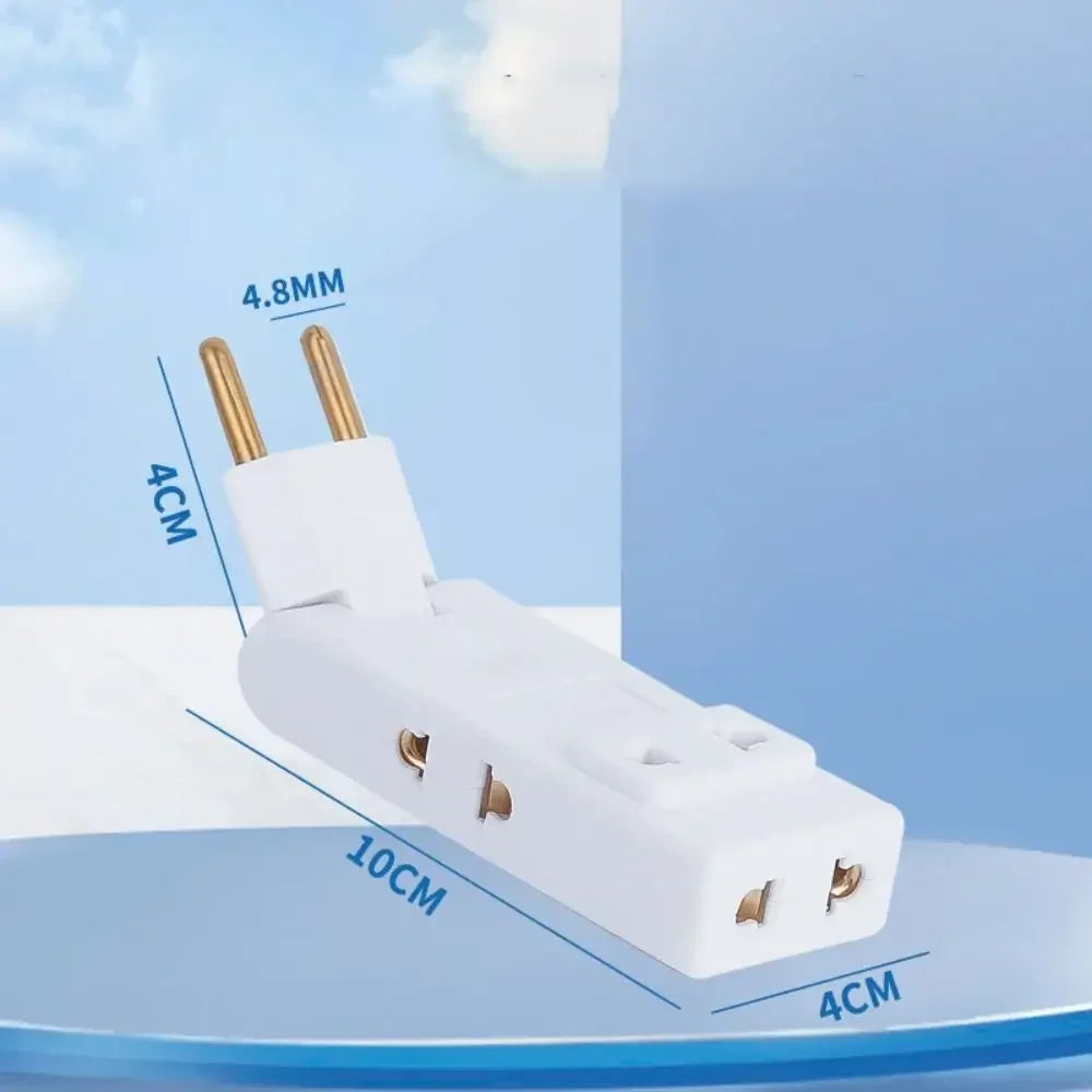 180° Rotatable Electrical Outlet Extender for Nightstand