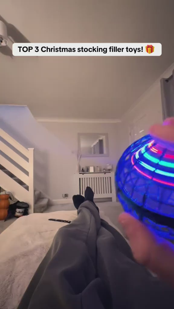 Magic Floating Spinning LED Flying Ball Toy (Mixed Colors)